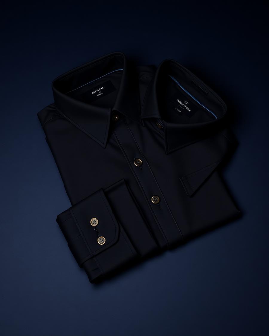 Camisa Formal Negra Premium